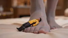 养生馆奇遇记(下集) 小人 女巨人 缩小 变小 gts giantess 搞笑 恶搞  丝袜 高跟 短片 短剧 奇幻 科幻 特效 ai