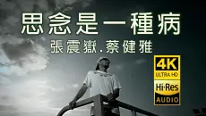 【4K修复】张震岳feat.蔡健雅《思念是一种病》MV HiRes无损音质 爷青回！