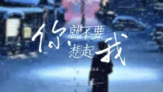 【翻唱】你就不要想起我“一个远远的微笑就掀起汹涌波涛”