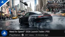 EA《极品飞车：2026》第一部预告片（2026）PS5平台首发！