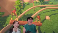 本以为是垃圾小页游，玩着玩着急眼了！双人游戏圆木骑士第1集