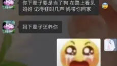 沙雕网友36:妈下辈子还养你
