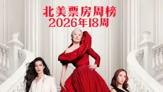 【TNABO】北美票房周榜 2026年18周：时尚归来，《穿普拉达的女王2》7674万美元首秀华丽登场