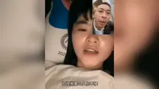 她说她在跑步