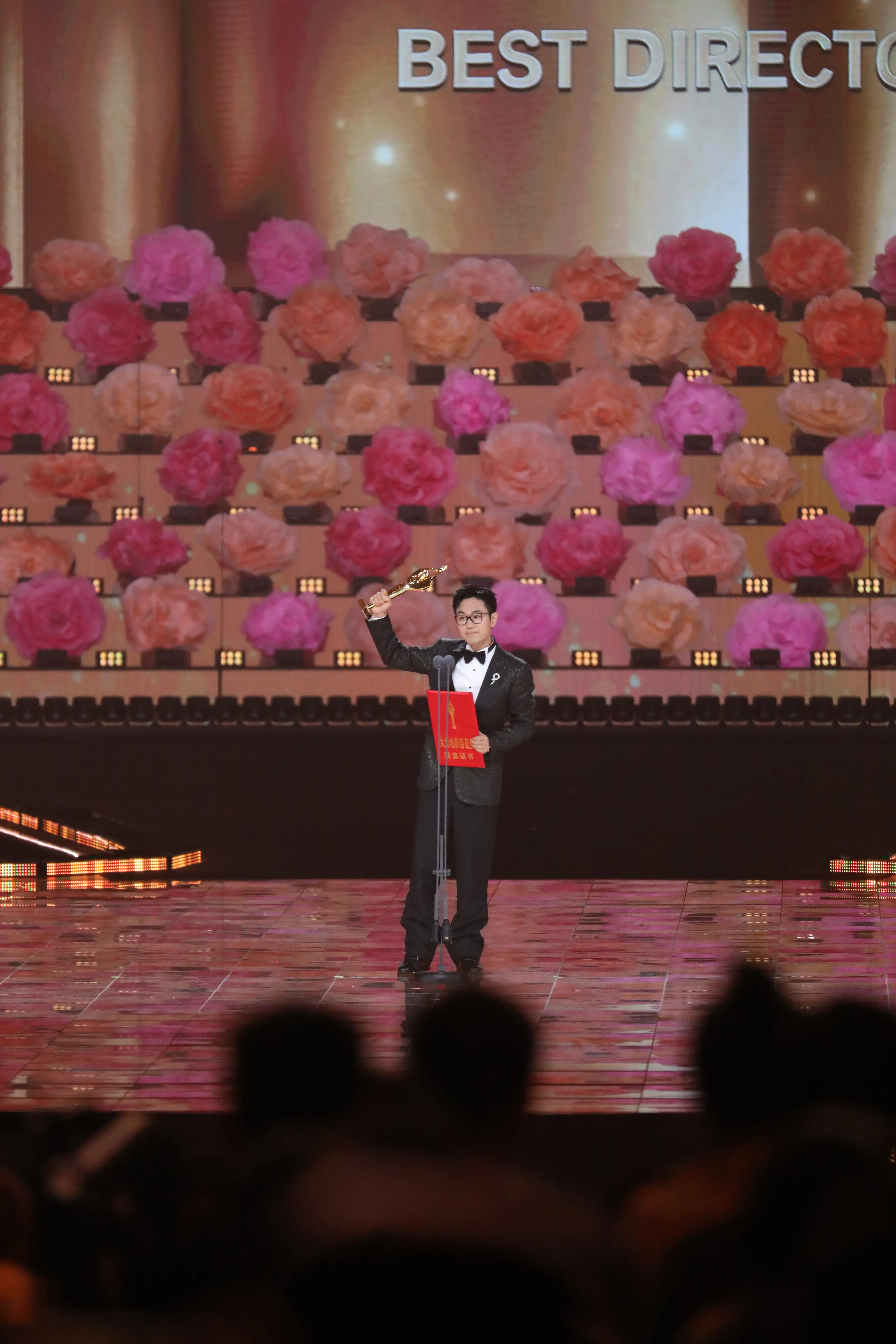 百花奖最佳导演大鹏：我站在领奖台上，相信会鼓励很多努力的人